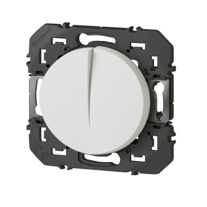 Legrand Dooxie Double Va-et-Vient Blanc 10AX 250V – Réf. 600002